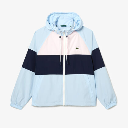 Men's Lacoste Water-repellent Color-block Jacket