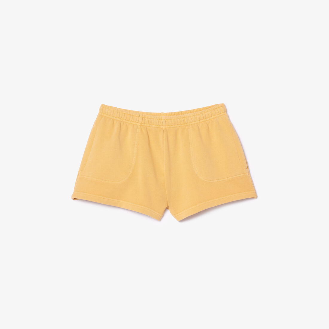 شورت قصير من الصوف القطني المصبوغ طبيعيًا شورت قصير من الصوف القطني المصبوغ طبيعيًا