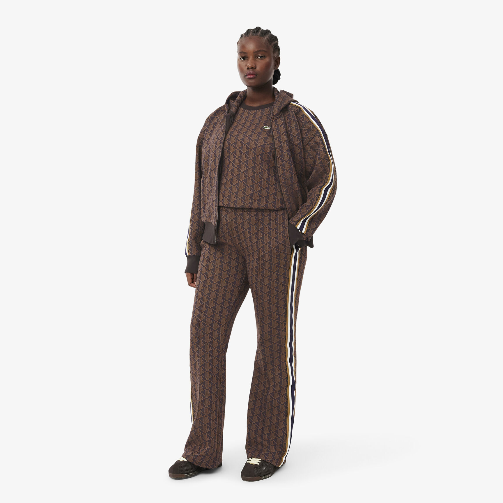 Slim Fit Monogram Jacquard T-shirt