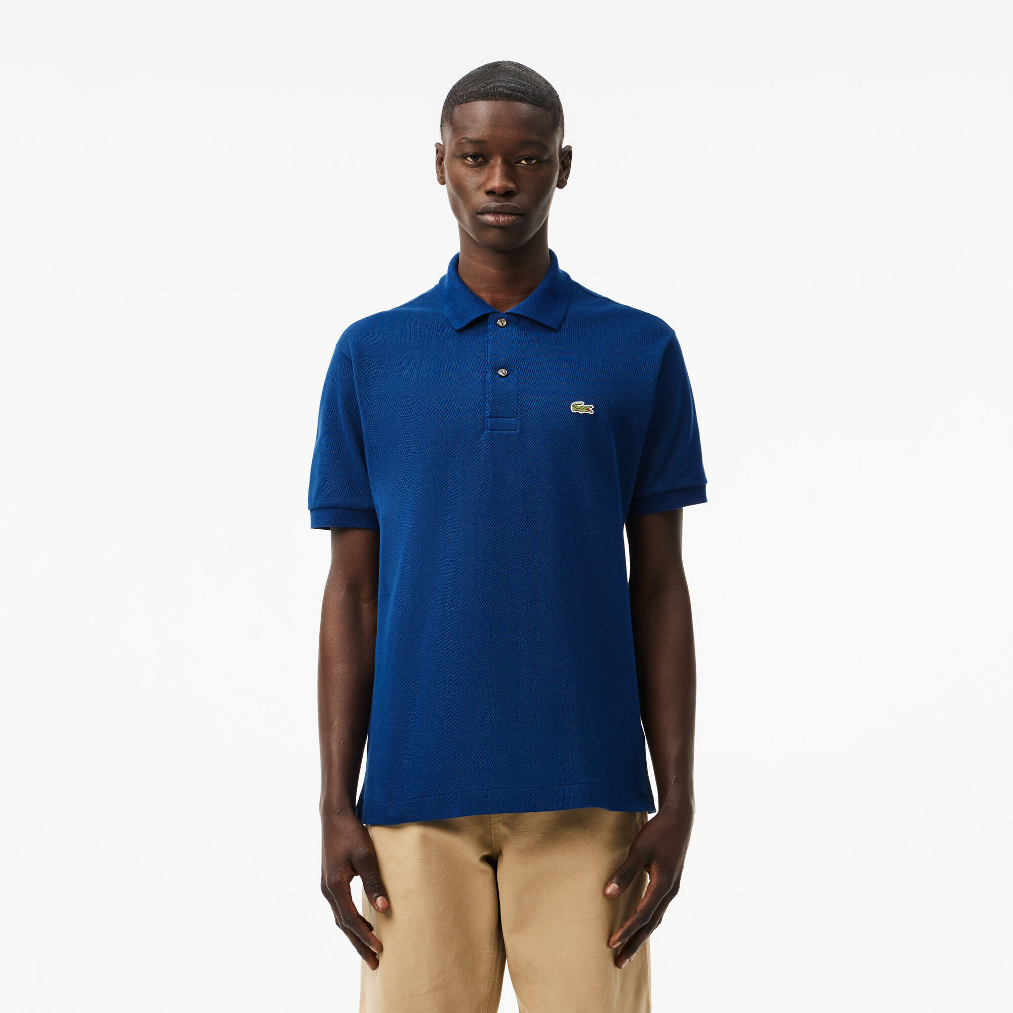 Classic Fit L.12.12 Original Polo Shirt, Blue | LACOSTE QA