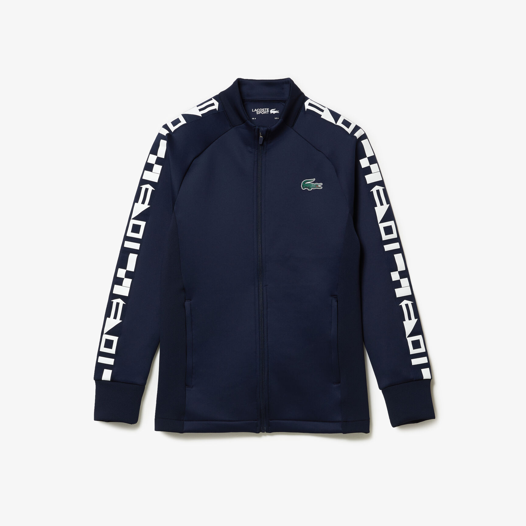 Men's Lacoste SPORT Printed Zip Tennis Sweatshirt Men's Lacoste SPORT Printed Zip Tennis Sweatshirt