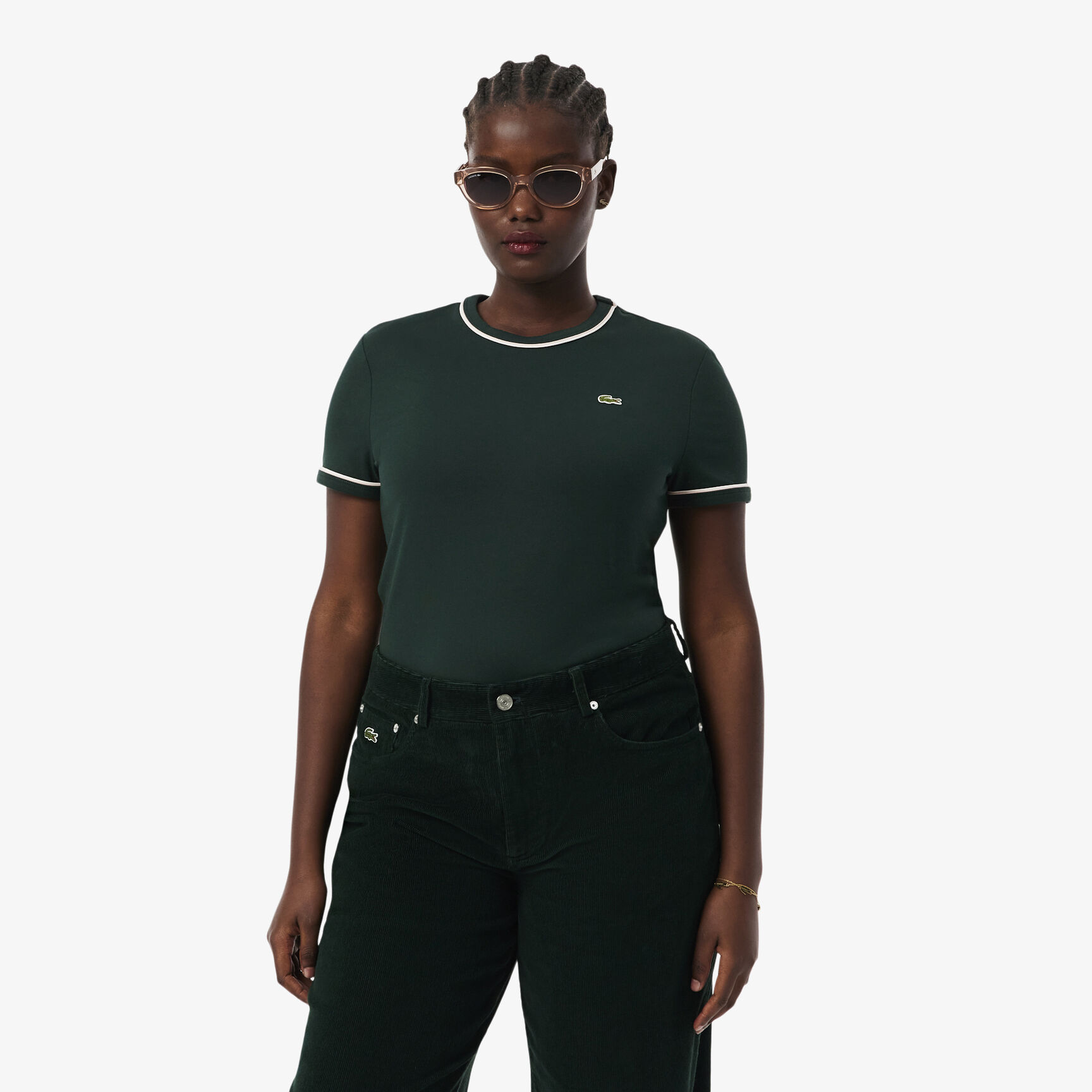 Contrast Trim Jersey T-shirt Contrast Trim Jersey T-shirt