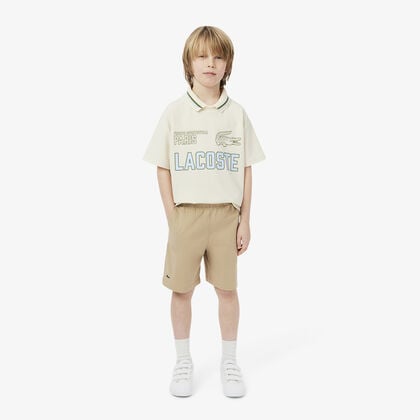 Stretch Cotton Gabardine Shorts