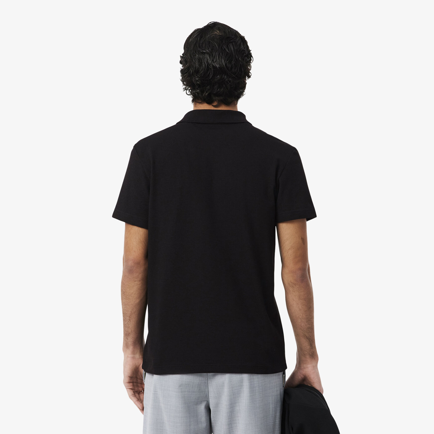 قميص بولو بقصّة عادية من مزيج القطن قميص بولو بقصّة عادية من مزيج القطن