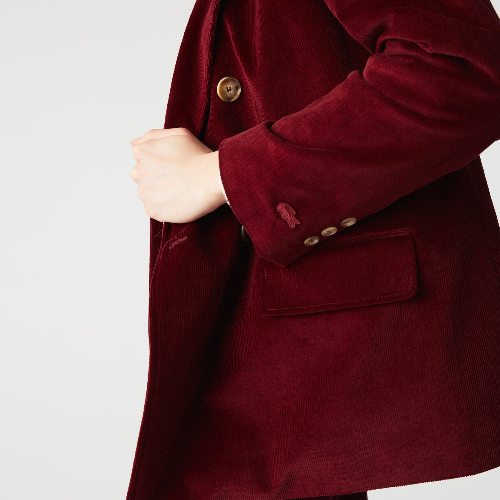 Women’s Double-Breasted Corduroy Jacket Women’s Double-Breasted Corduroy Jacket