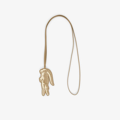 lacoste l charms crocodile key ring