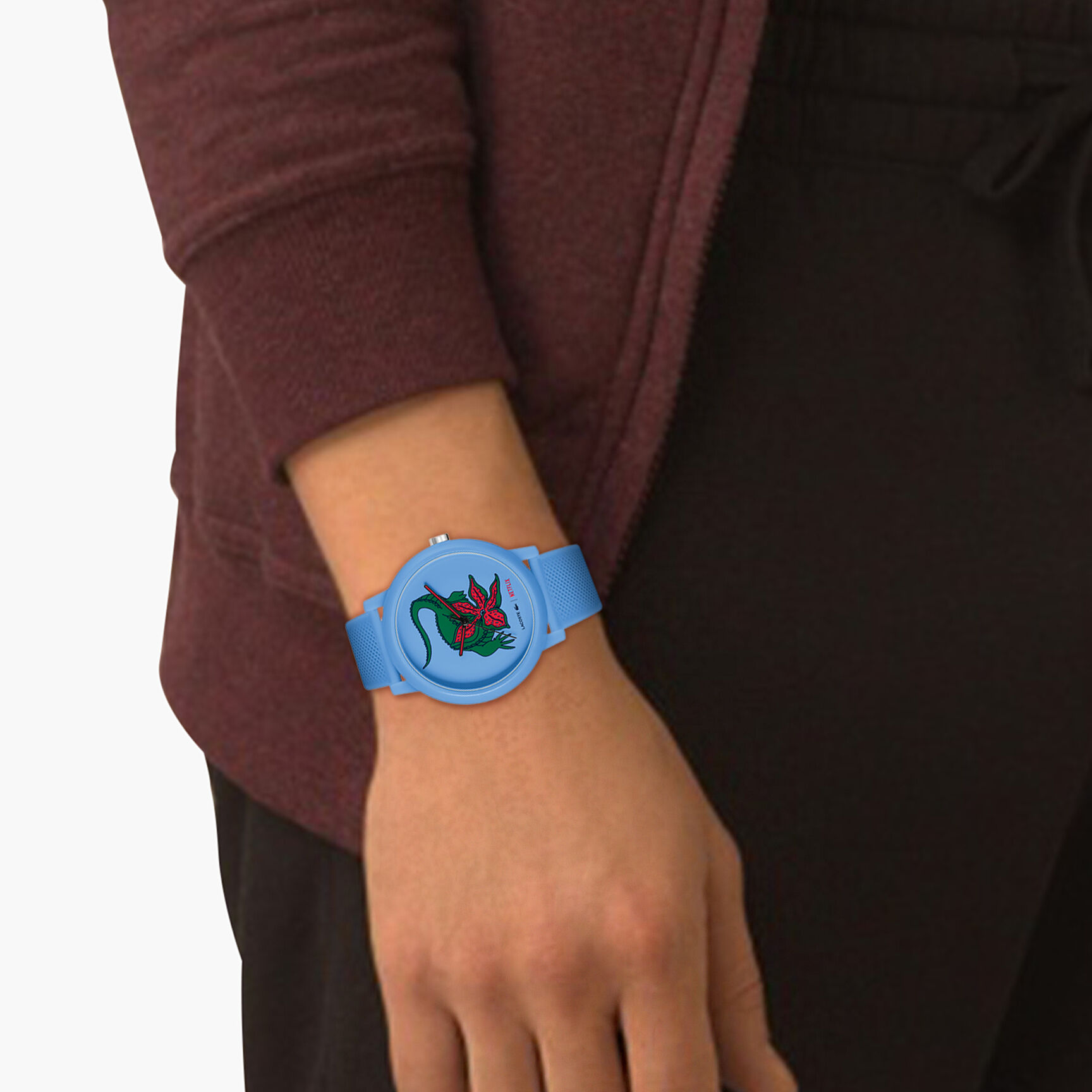 ساعة لاكوست X نتفليكس (أشياء غريبة) لاكوست 12.13