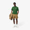 lacoste tennis print cotton jersey t shirt