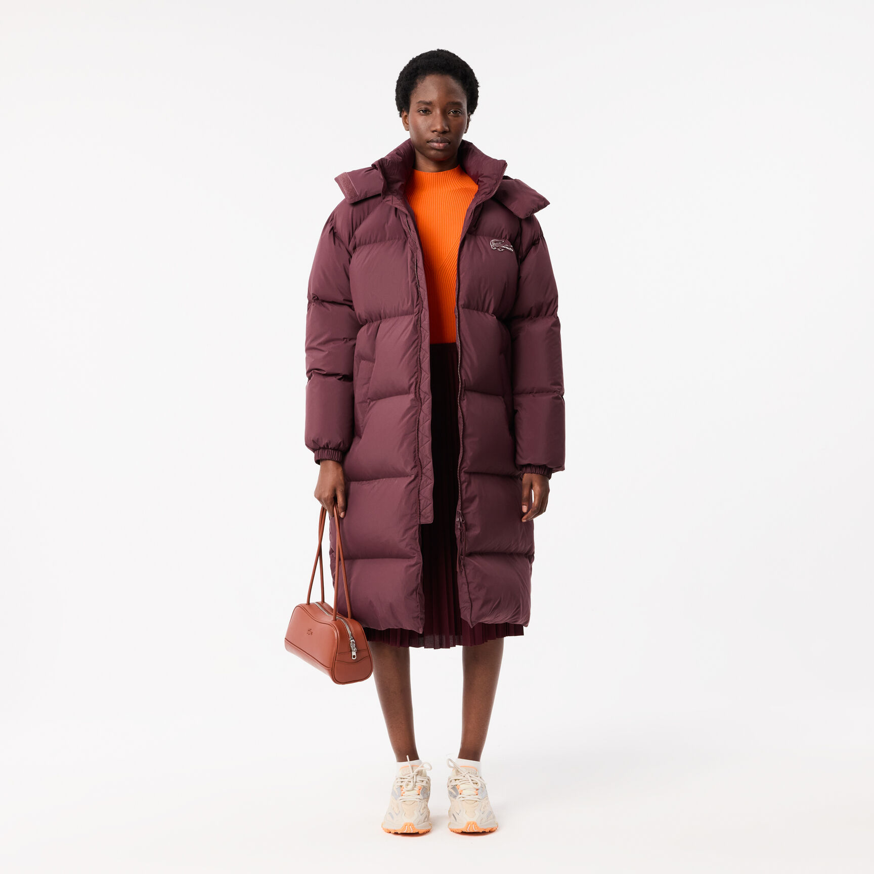 تنورة نسائية بطيات بخصر مطاطي