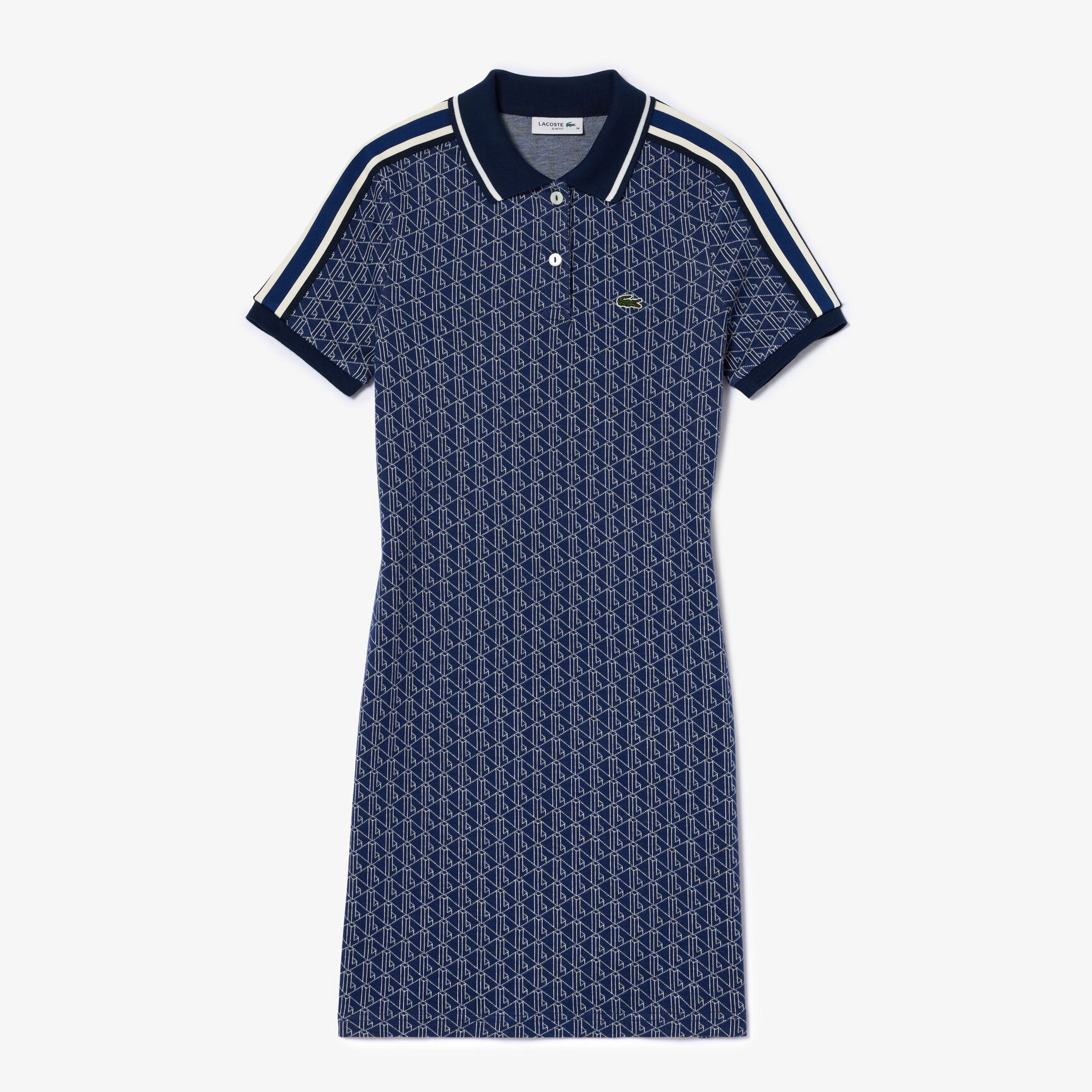 Slim Fit Lacoste Monogram Jacquard Dress Slim Fit Lacoste Monogram Jacquard Dress