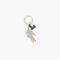 Diamante Crocodile L Charms Key Ring lacoste diamante crocodile l charms key ring