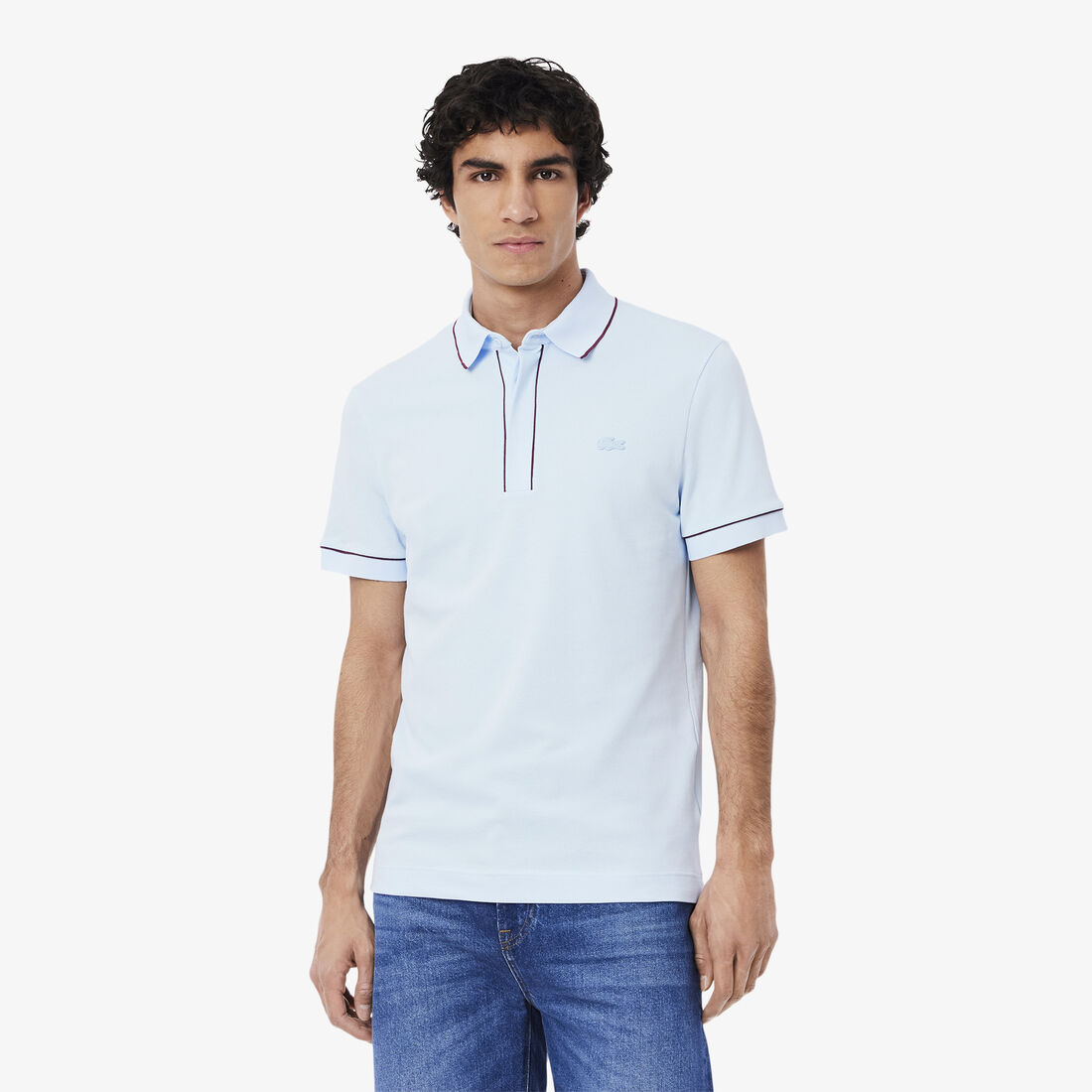 Buy Regular Fit Paris Stretch Pique Polo Shirt Lacoste QA