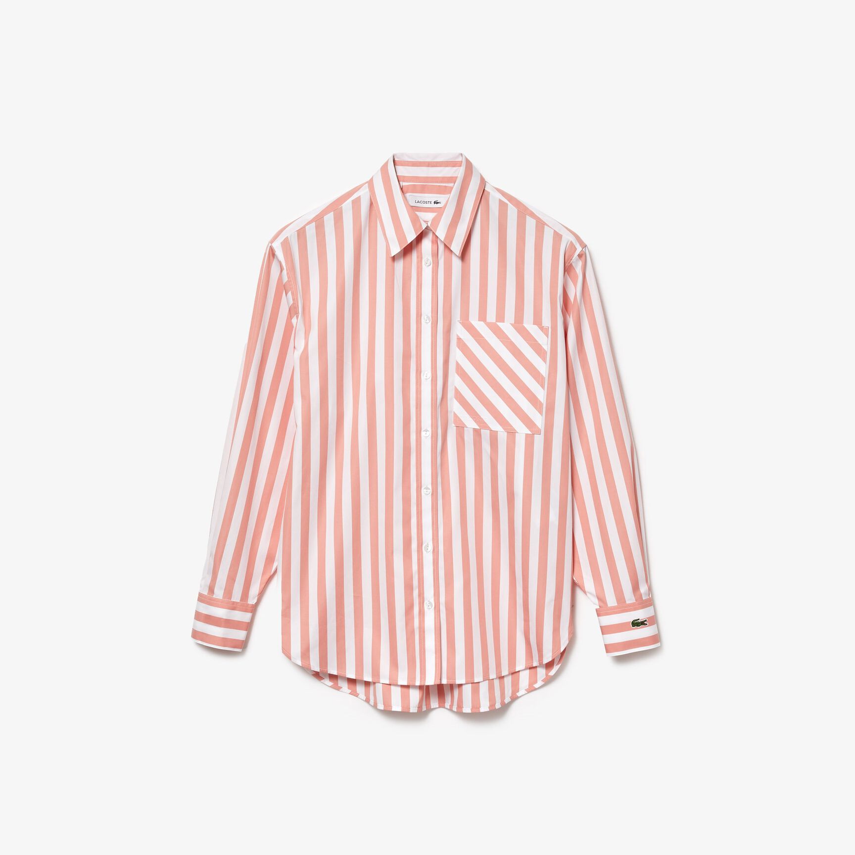 Women’s Oversized Striped Cotton Poplin Shirt Women’s Oversized Striped Cotton Poplin Shirt