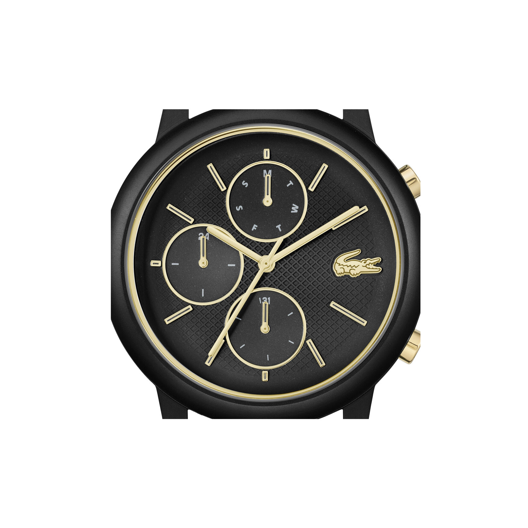 Lacoste Mens Black Dial Watch Lacoste Mens Black Dial Watch
