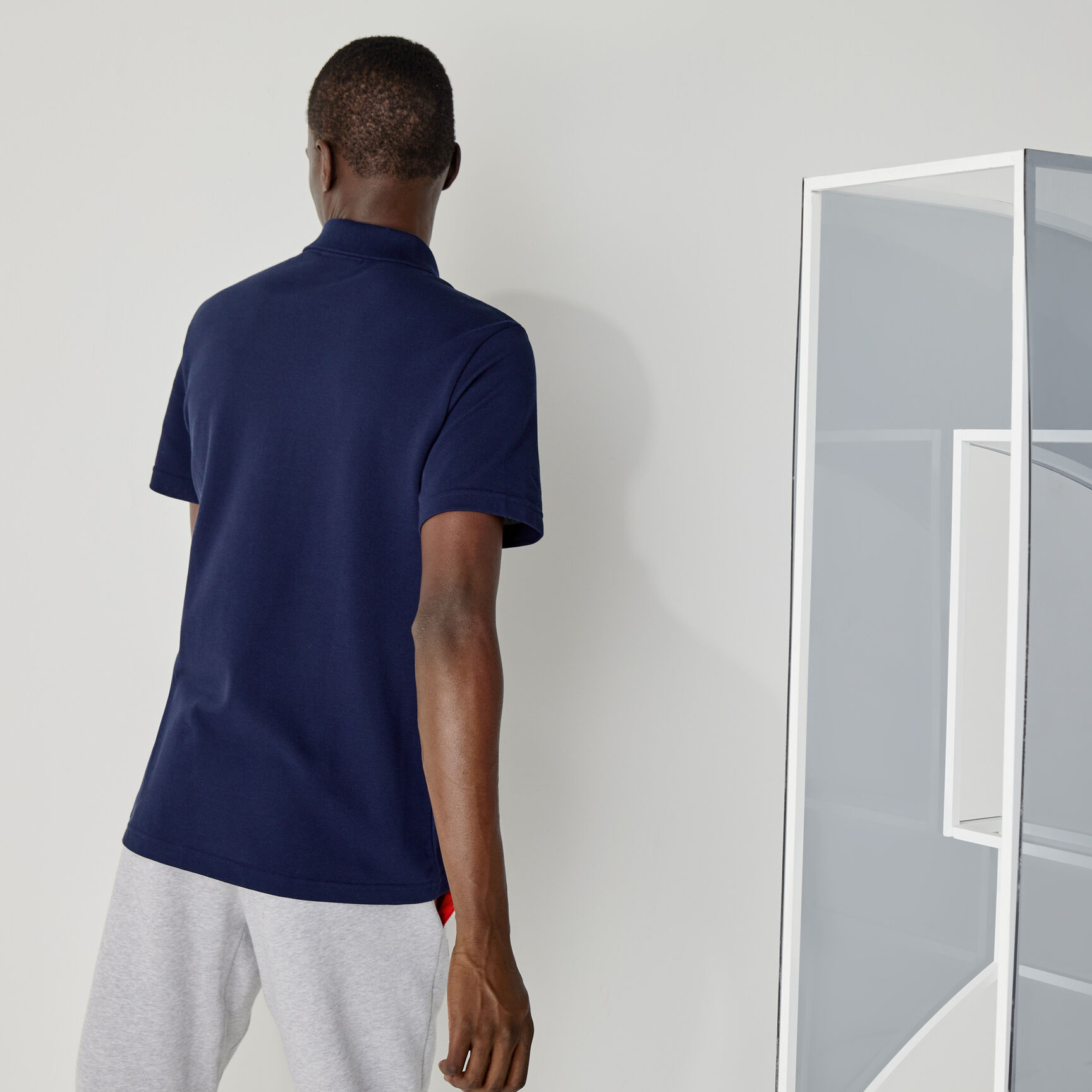 Men's Lacoste SPORT Collab Youssef SY Cotton Piqué Polo Shirt Men's Lacoste SPORT Collab Youssef SY Cotton Piqué Polo Shirt