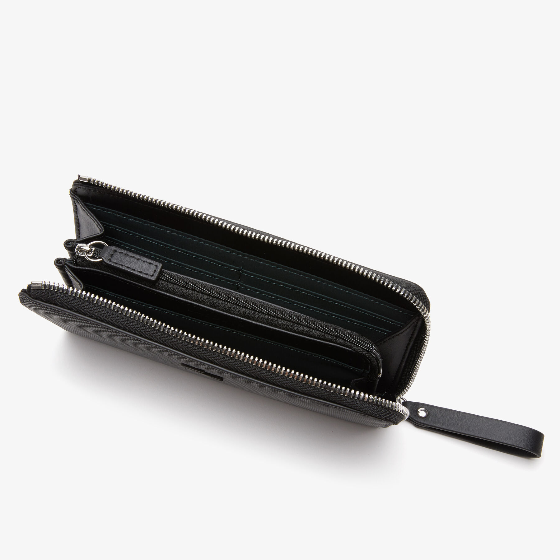 Unisex Lacoste Eight Card Slot Zip Wallet unisex lacoste eight card slot zip wallet