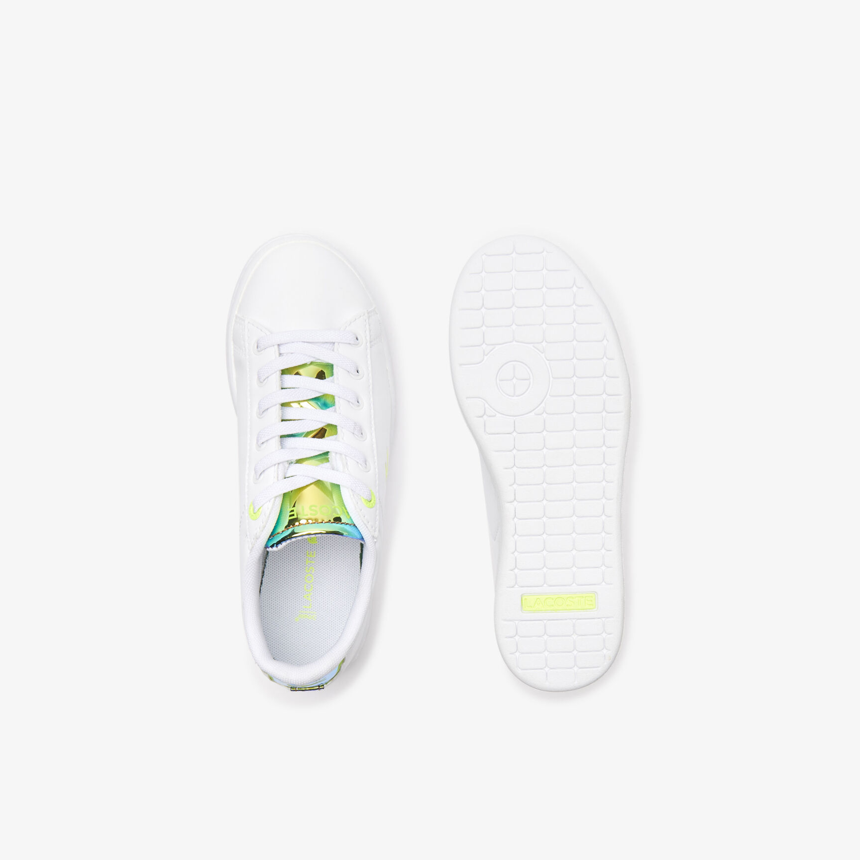 Children's Lacoste Carnaby Leather Trainers