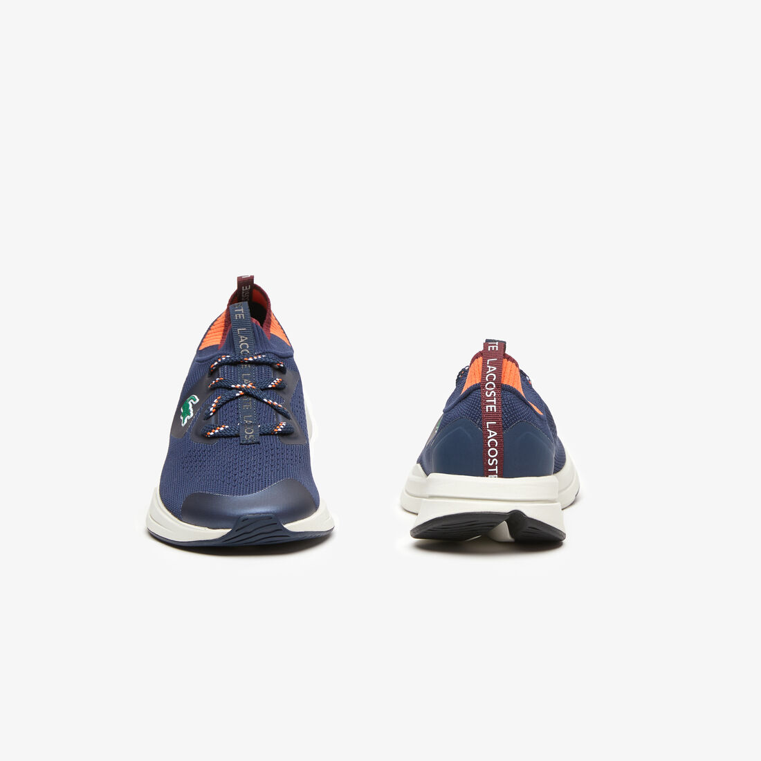 Women's Lacoste Run Spin Knit Textile Sneakers Women's Lacoste Run Spin Knit Textile Sneakers