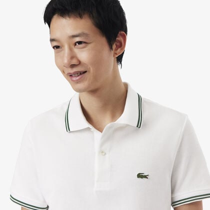 Regular Fit Trim Accent L.12.12 Polo Shirt Regular Fit Trim Accent L.12.12 Polo Shirt