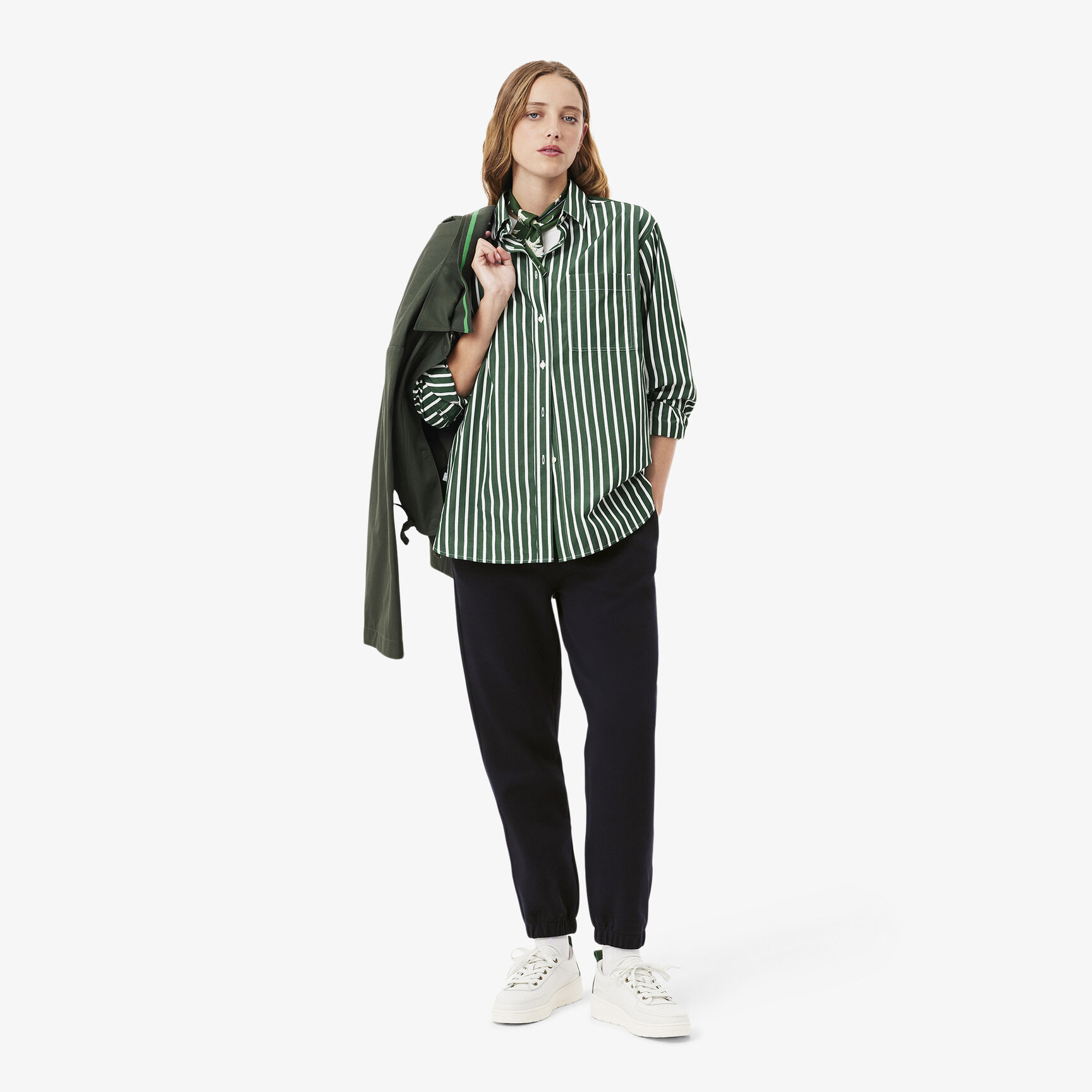 بنطال رياضي من مزيج القطن