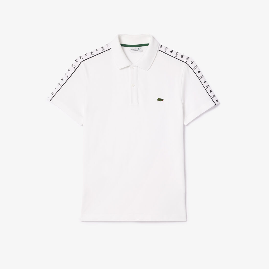 Contrast Stripe Pique Polo Shirt Contrast Stripe Pique Polo Shirt