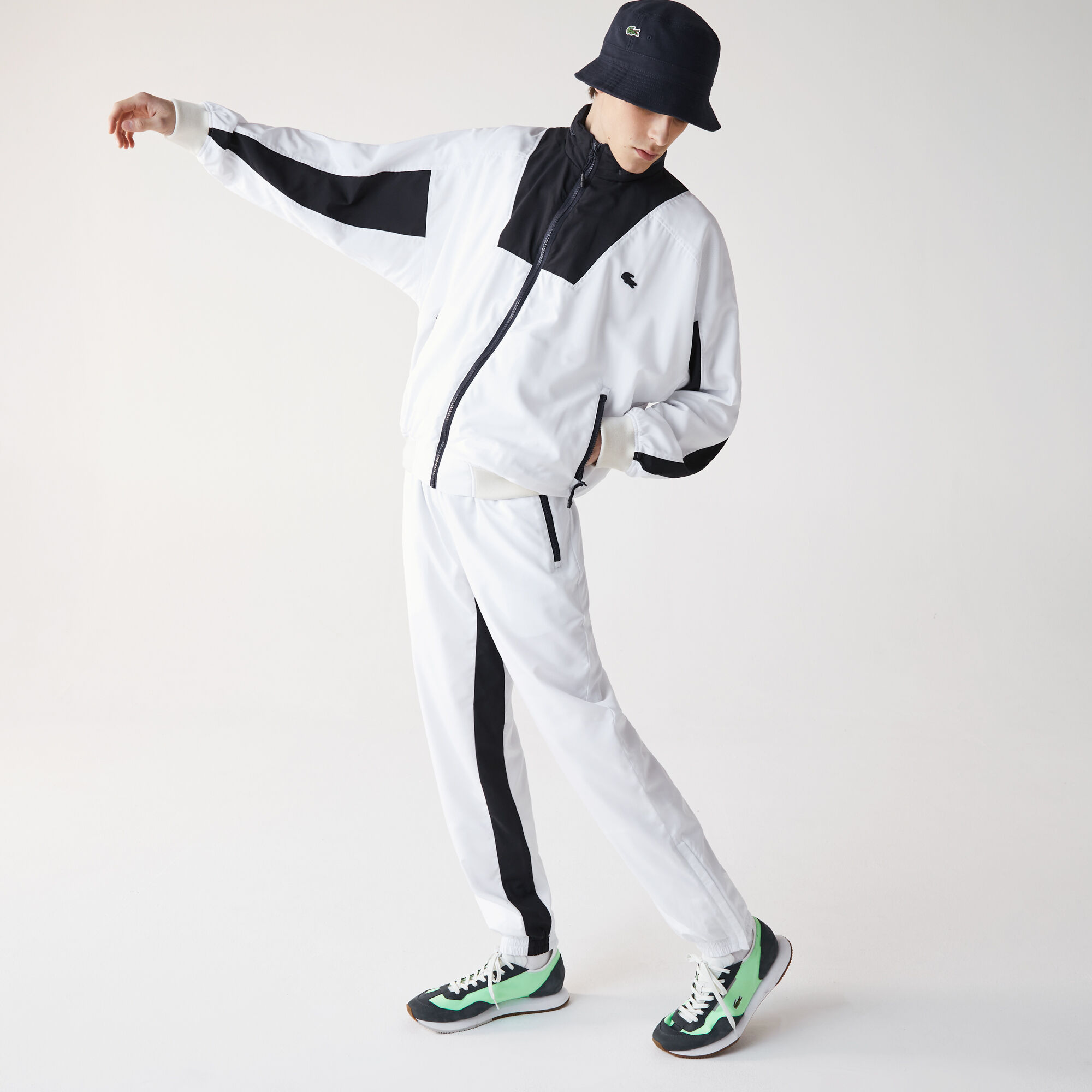 Men’s Lightweight Retro Style Colourblock Tracksuit Pants Men’s Lightweight Retro Style Colourblock Tracksuit Pants
