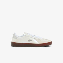 لاكوست women s baseshot pro leather sneakers