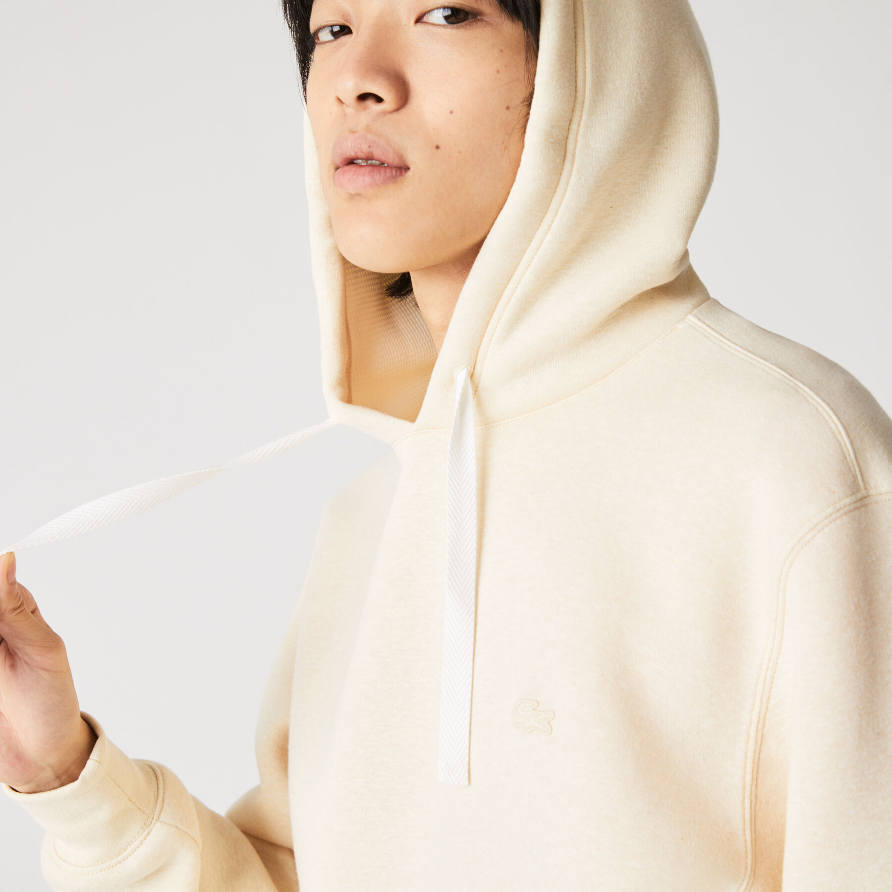 Men’s Hooded Contrast Pocket Cotton Blend Sweatshirt lacoste men s hooded contrast pocket cotton blend sweatshirt