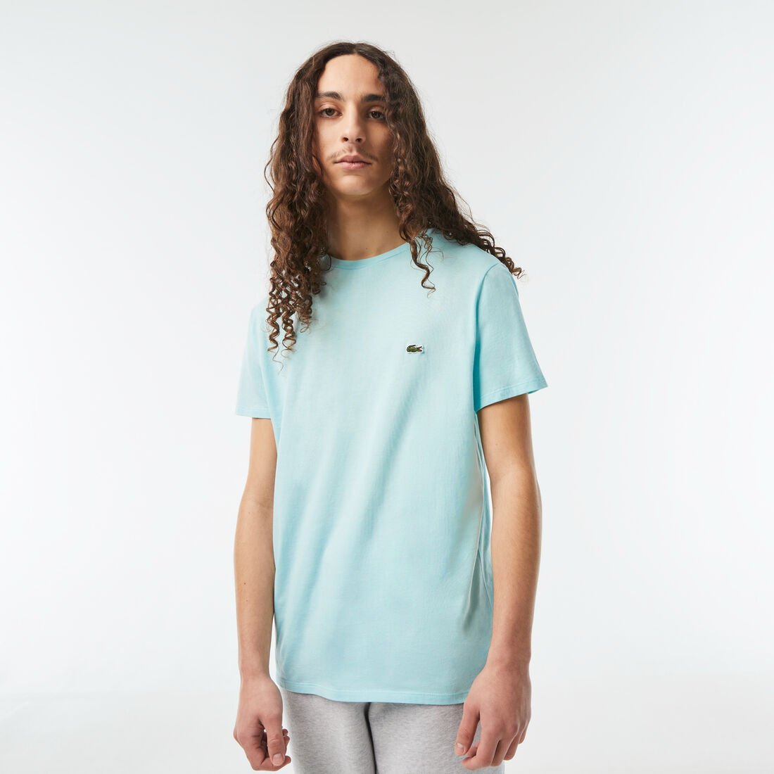 Men's Crew Neck Pima Cotton Jersey T-shirt