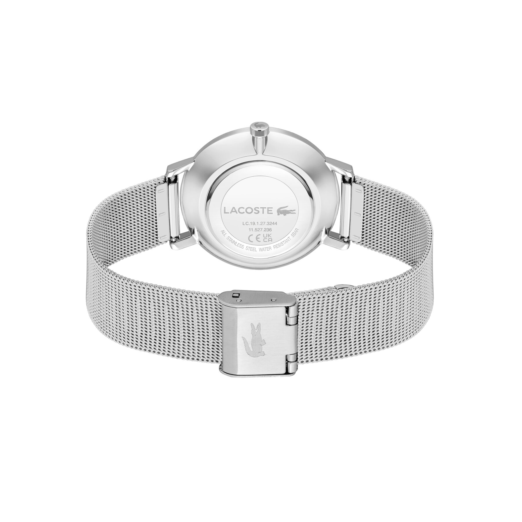 Lacoste Crocorigin Women's Silver Dial Watch