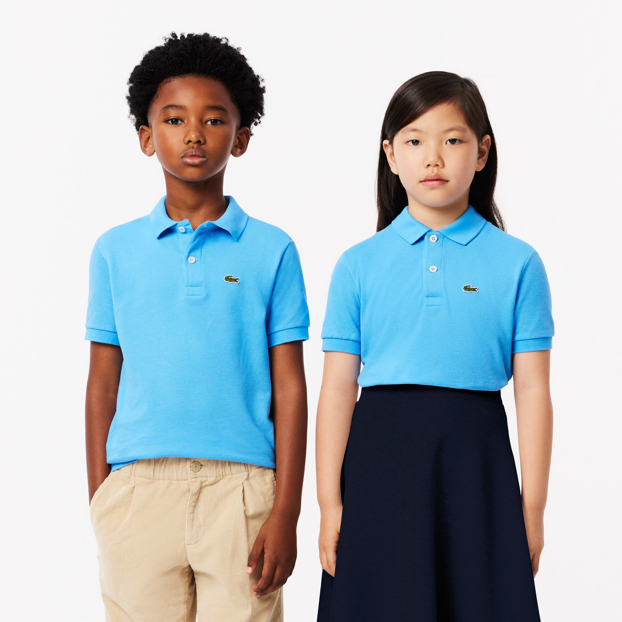 Buy Kids Monochrome Pique Polo Shirt Lacoste QA