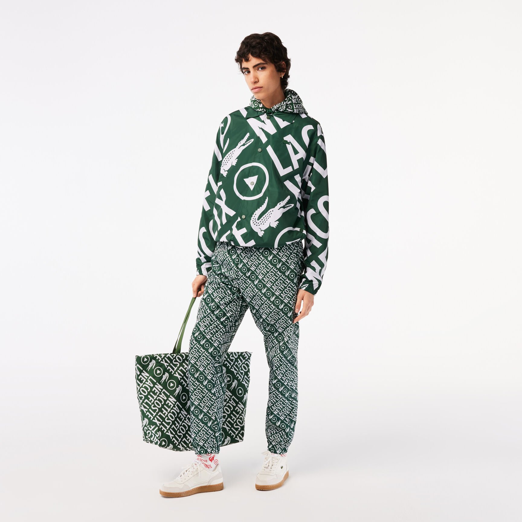 Unisex Lacoste x Netflix Showerproof Track Pants Unisex Lacoste x Netflix Showerproof Track Pants