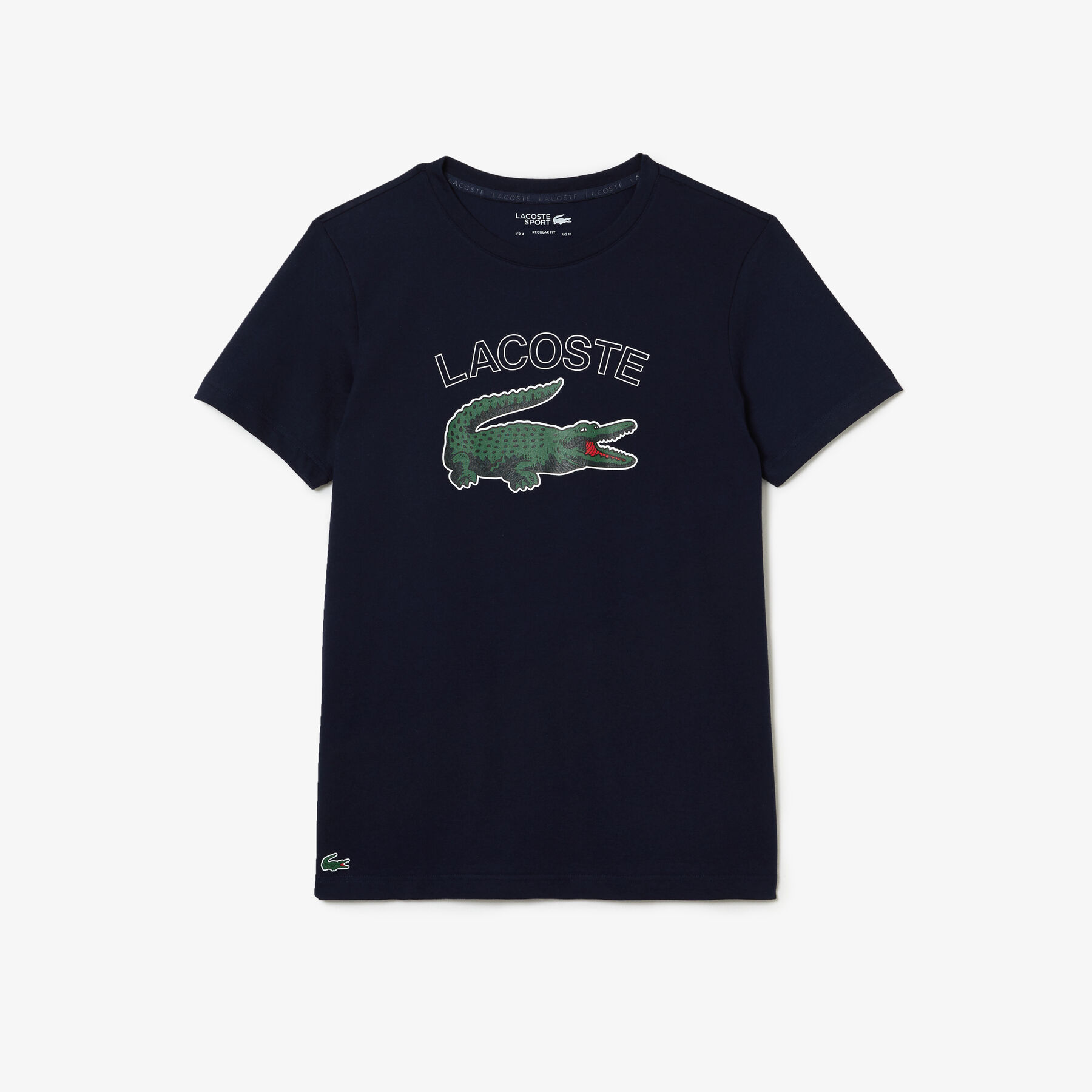 Men's Lacoste SPORT Crocodile Print Jersey T-Shirt men s lacoste sport crocodile print jersey t shirt