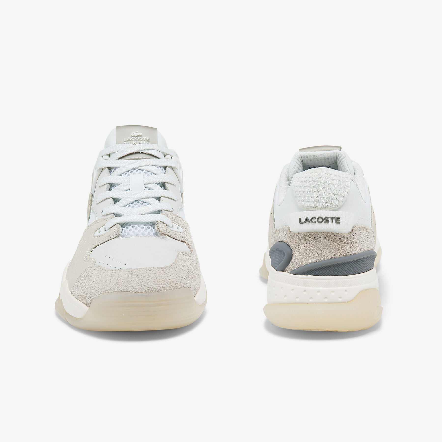Women's T-Point Nubuck Leather Trainers lacoste women s t point nubuck leather trainers