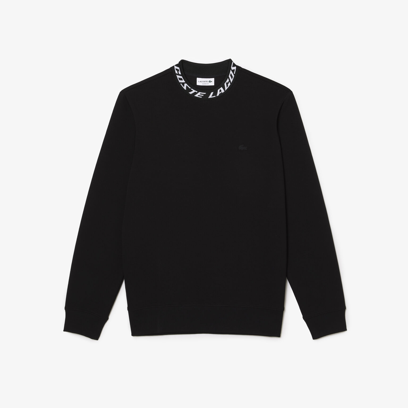 Men's Lacoste Double Sided Logo Collar Sweatshirt Men's Lacoste Double Sided Logo Collar Sweatshirt