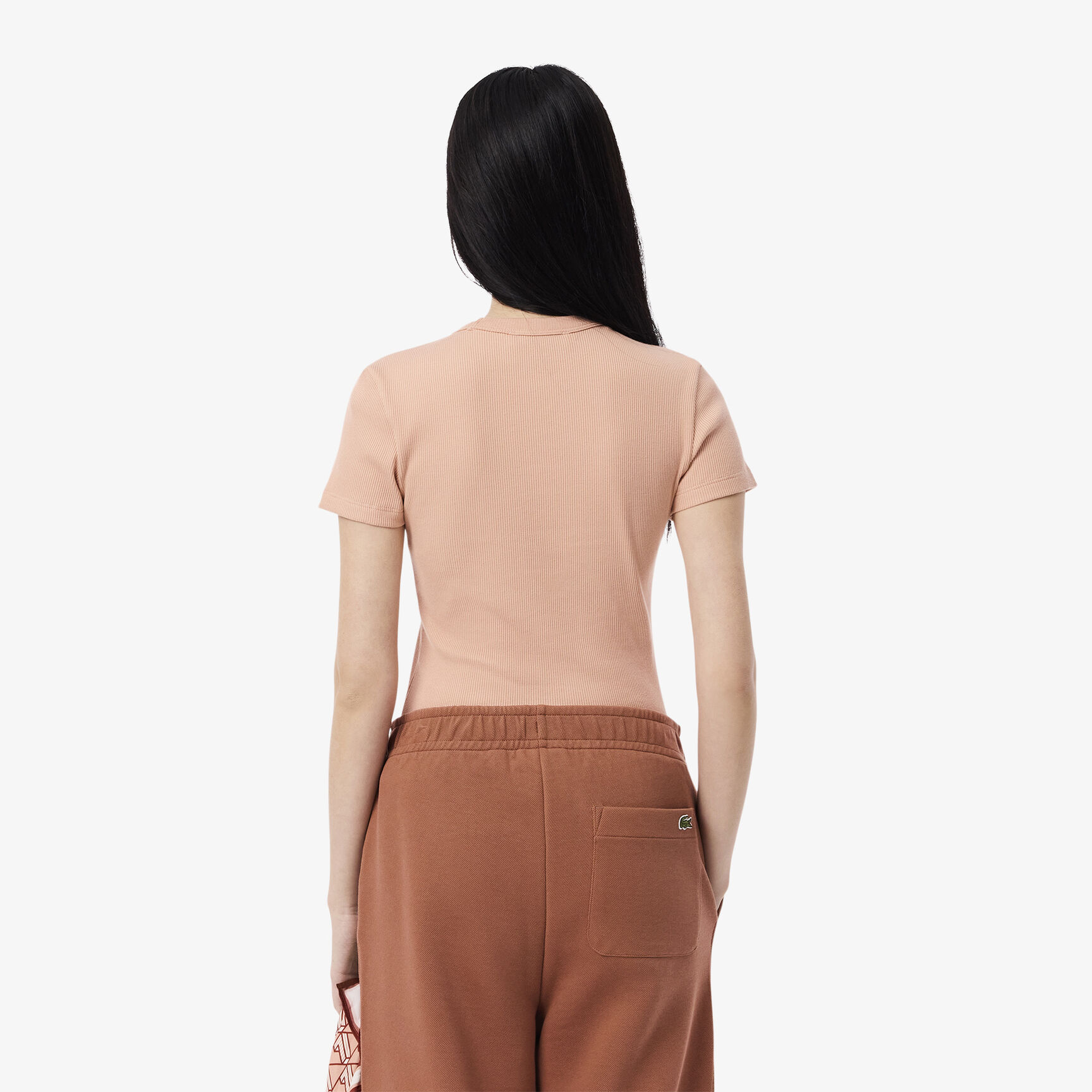 Slim Fit Ribbed Cotton T-shirt Slim Fit Ribbed Cotton T-shirt