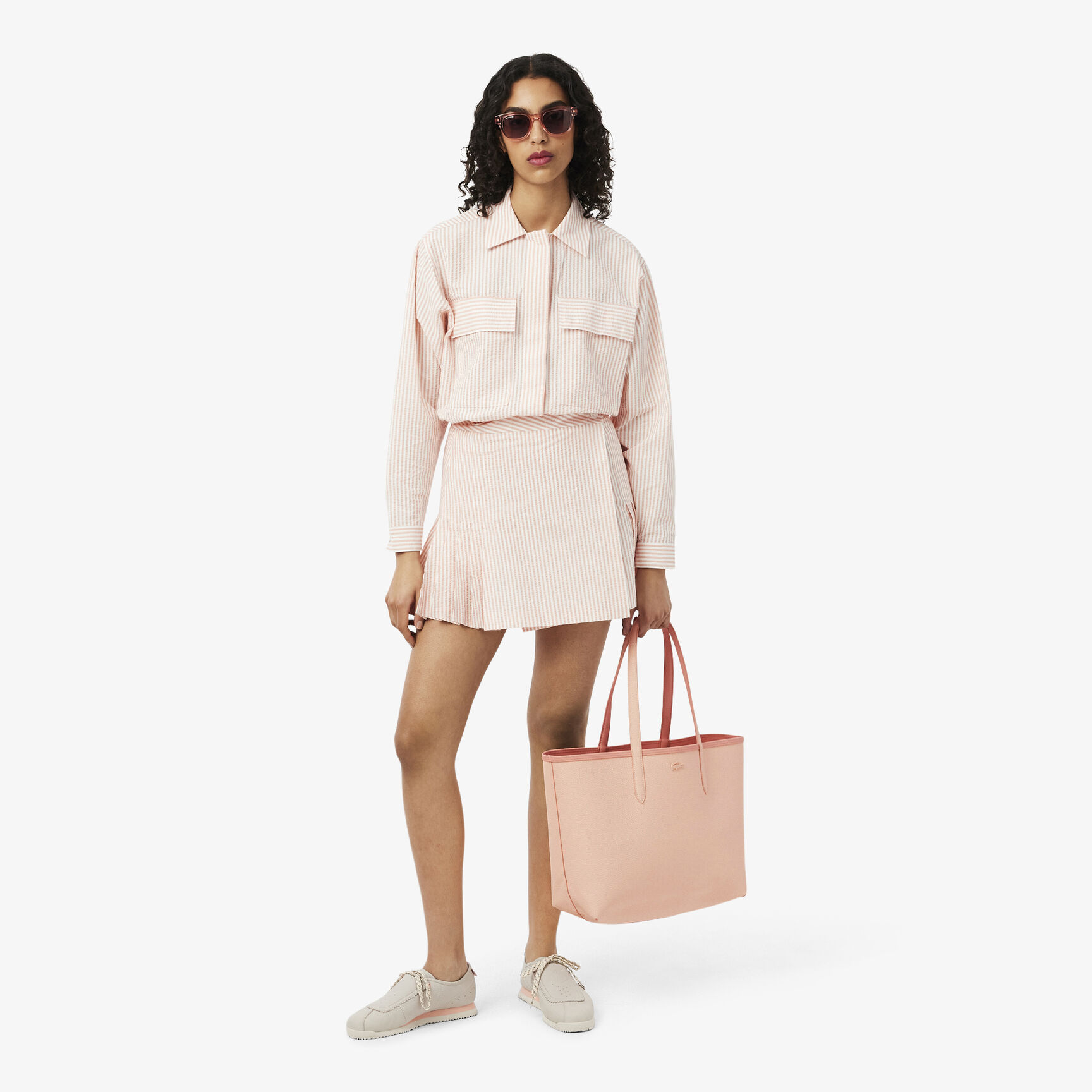 حقيبة آنا القابلة للعكس مع حقيبة صغيرة قابلة للفصل