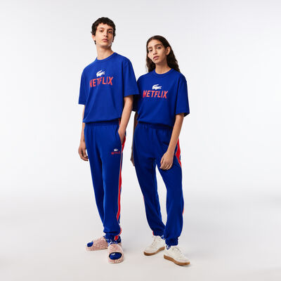 Men’s Lacoste X Netflix Organic Cotton Track Pants