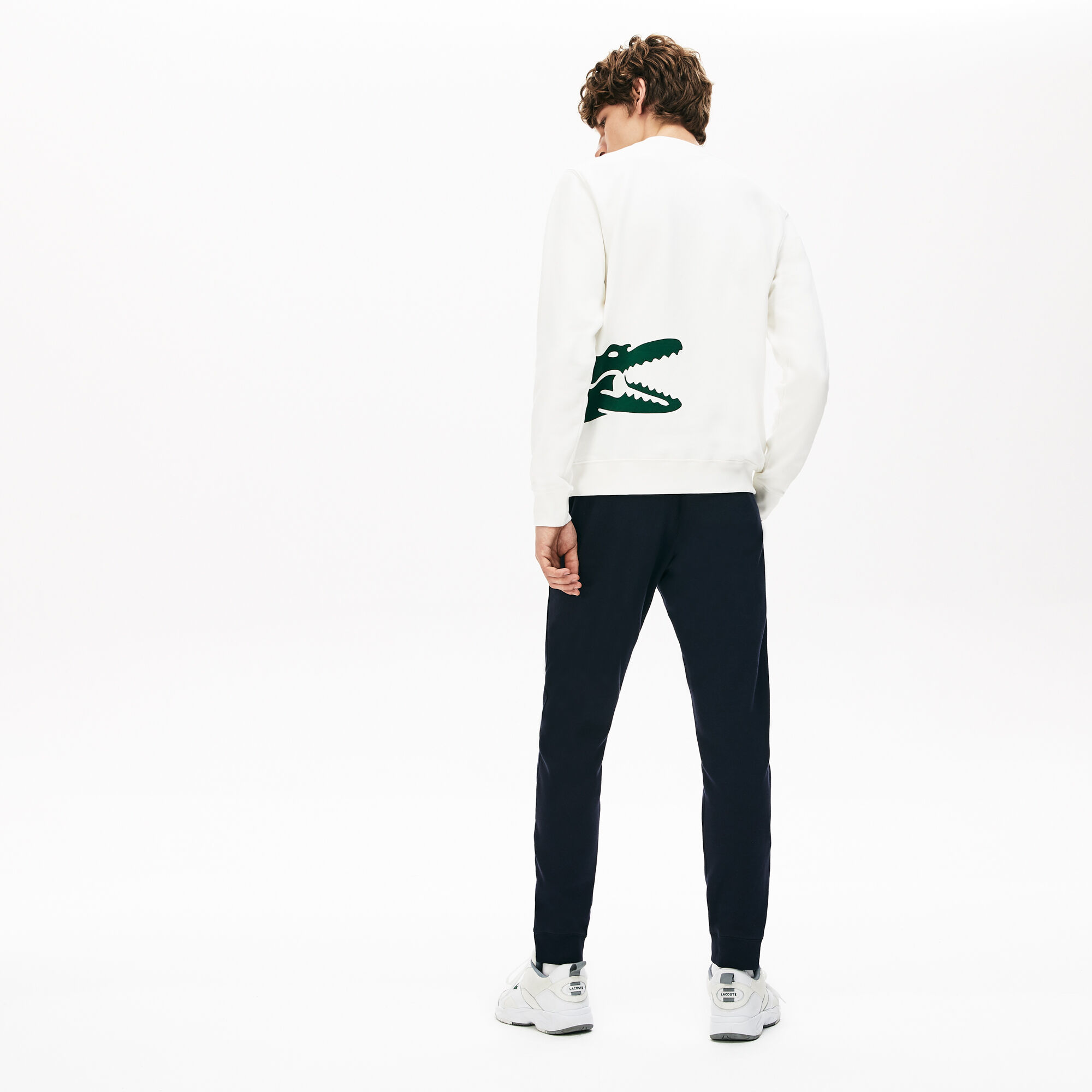 Men's Pleated Cotton-Silk Trackpants Men's Pleated Cotton-Silk Trackpants
