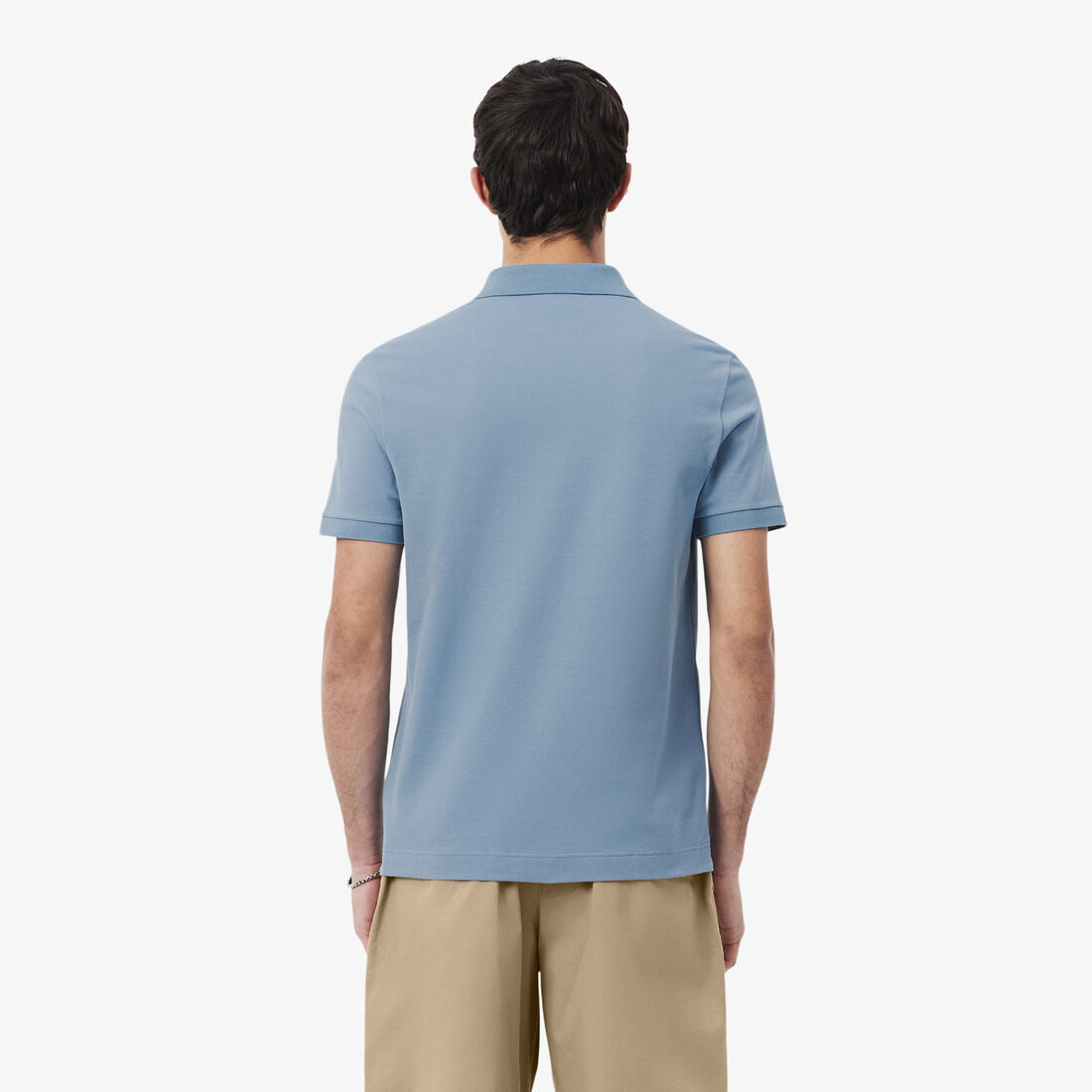 lacoste regular fit paris stretch pique polo shirt
