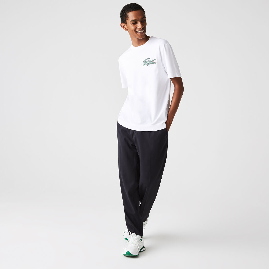 Men's Made In France Embroidered Organic Cotton T-Shirt