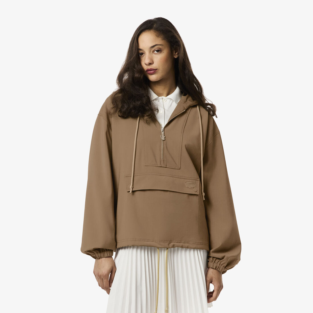 جاكيت بوب أوفر من مزيج الصوف كبير الحجم