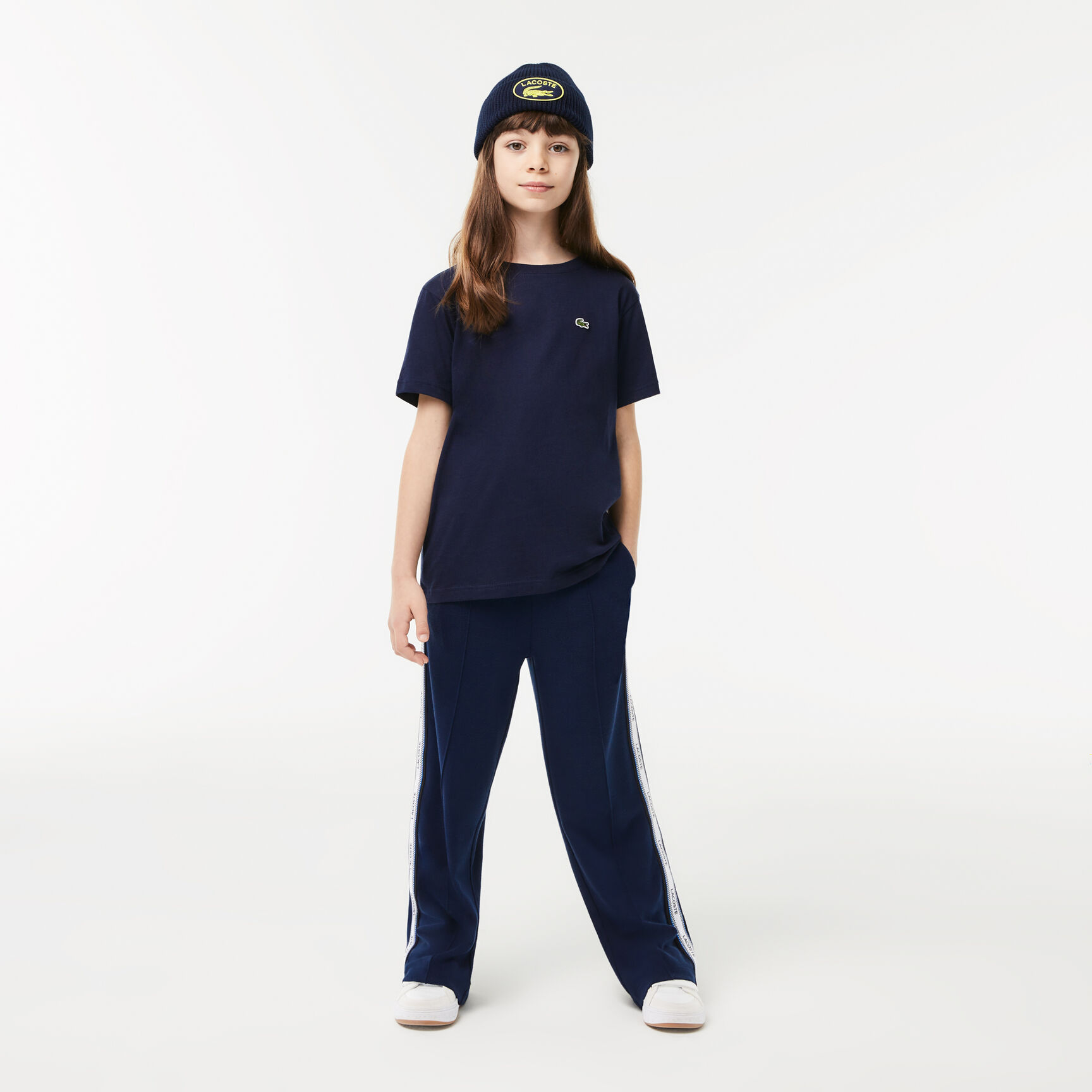 Kids' Crew Neck Cotton Jersey T-shirt