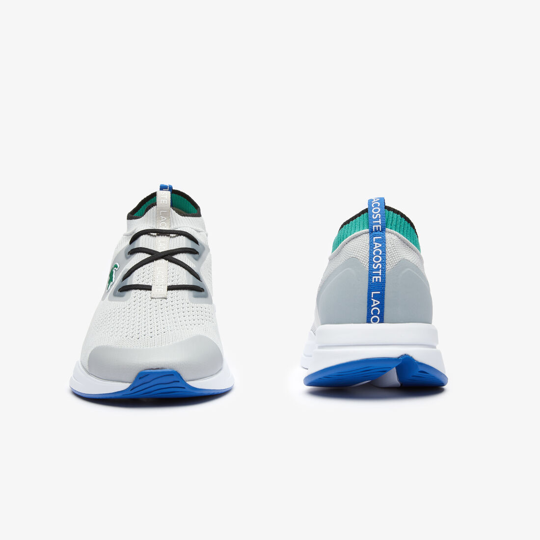 Men's Lacoste Run Spin Knit Textile Sneakers Men's Lacoste Run Spin Knit Textile Sneakers