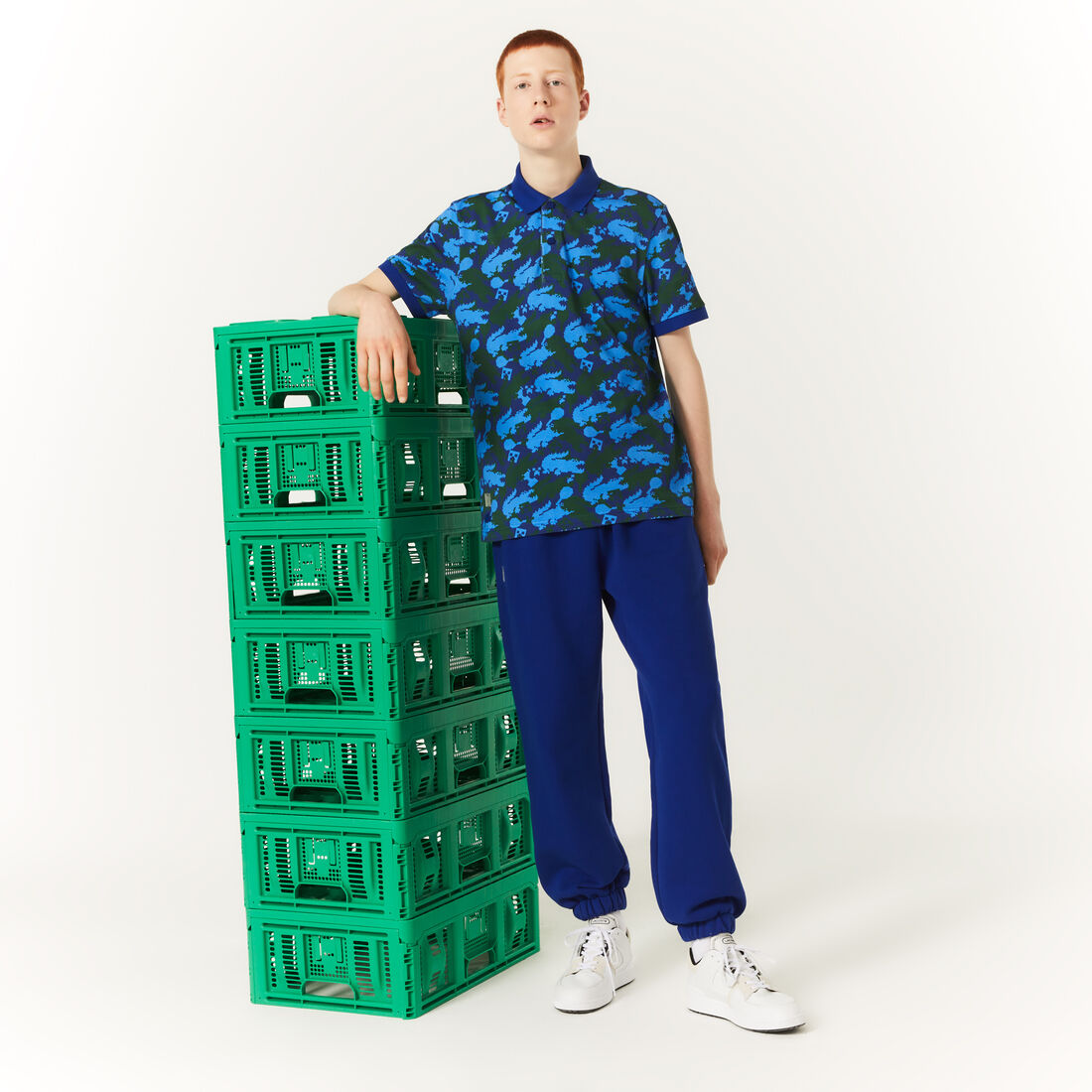 Unisex Lacoste x Minecraft Organic Cotton Fleece Joggers Unisex Lacoste x Minecraft Organic Cotton Fleece Joggers
