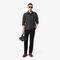 Men's The Blend Clipped Monogram Canvas Messenger Bag lacoste men s the blend clipped monogram canvas messenger bag