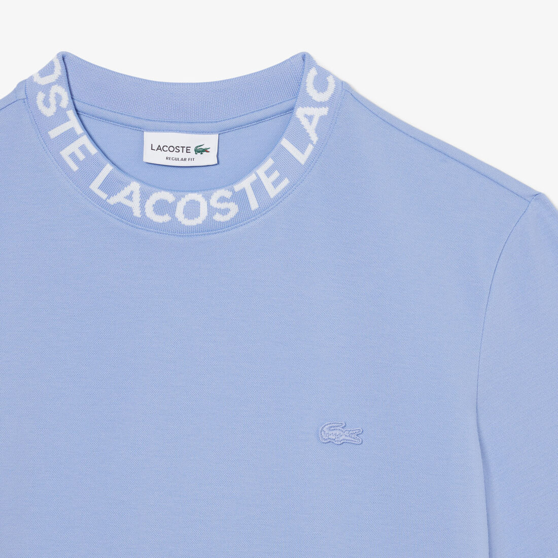 Jacquard Branded Pique T-shirt Jacquard Branded Pique T-shirt