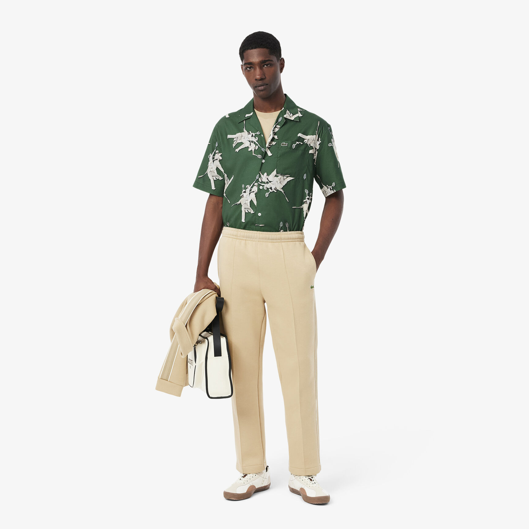 Relaxed Fit Rene Lacoste Print Shirt Relaxed Fit Rene Lacoste Print Shirt