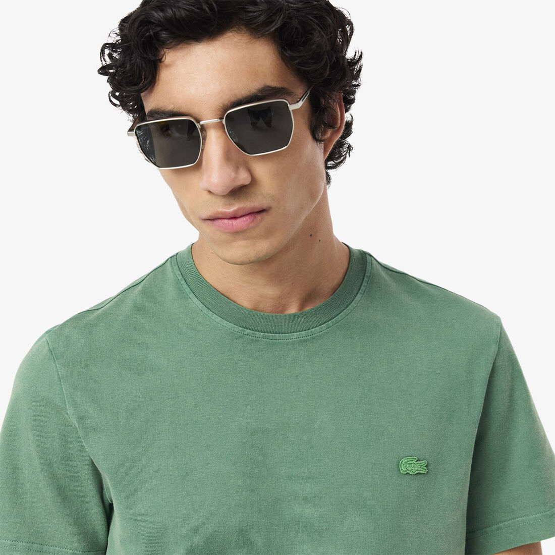 تي شيرت جيرسي ثقيل بتأثير مغسول تي شيرت جيرسي ثقيل بتأثير مغسول