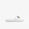 Men's Croco Synthetic Slides lacoste men s croco synthetic slides